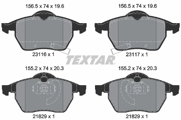 2311602 Textar