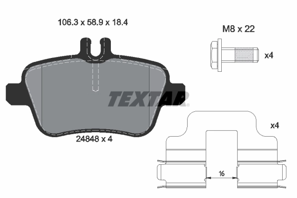 2484803 Textar