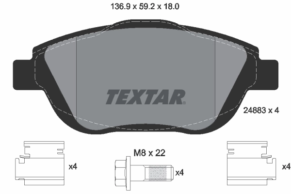 2488301 Textar