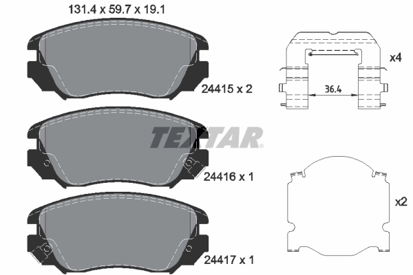 2441501 Textar