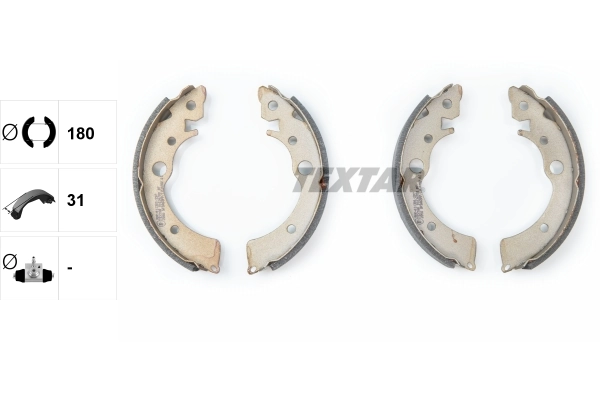 Zapatas de freno traseras Honda Civic III (AL, AJ, AG, AH)