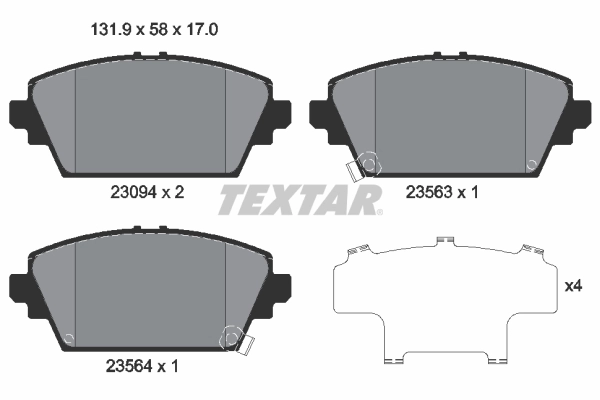 2309401 Textar