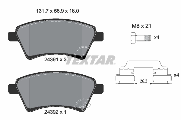 2439101 Textar