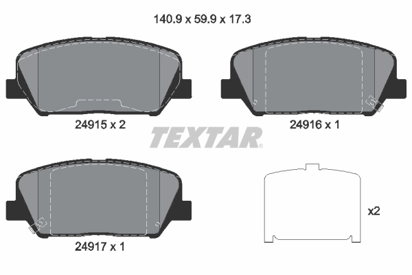 2491501 Textar