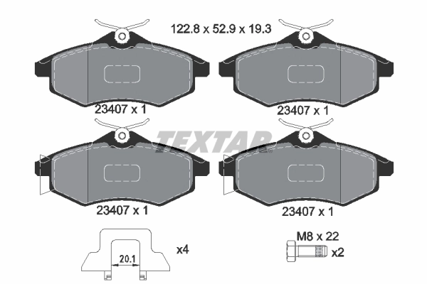 2340702 Textar