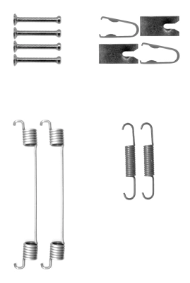 Comprar Juego de montaje, zapatas de freno traseras Tiida  C11X