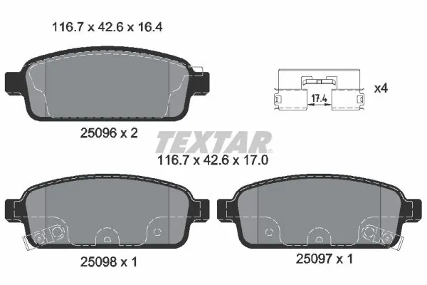 2509602 Textar