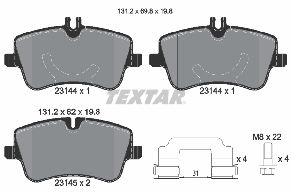 2314401 Textar