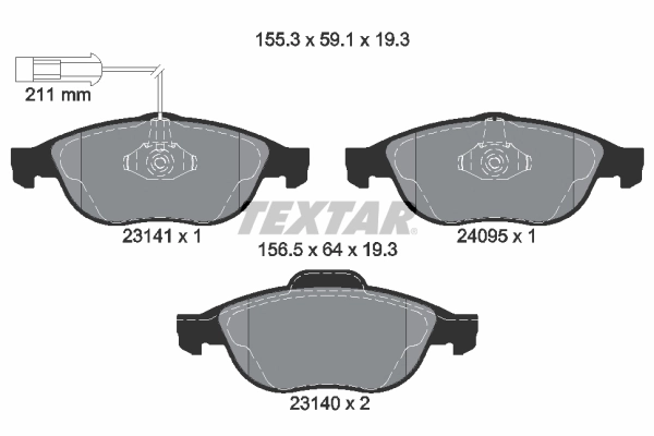 2314101 Textar