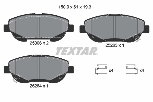 2500601 Textar