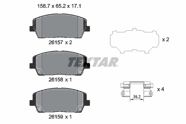2615701 Textar