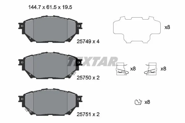 2574901 Textar