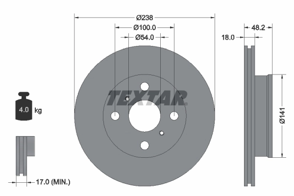 92055800 Textar