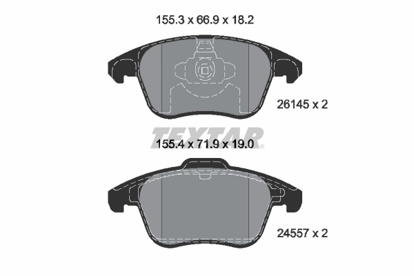 2614501 Textar