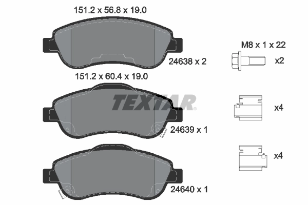 2463801 Textar