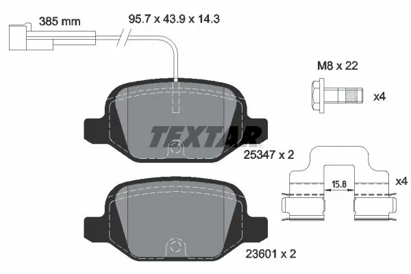 2534701 Textar