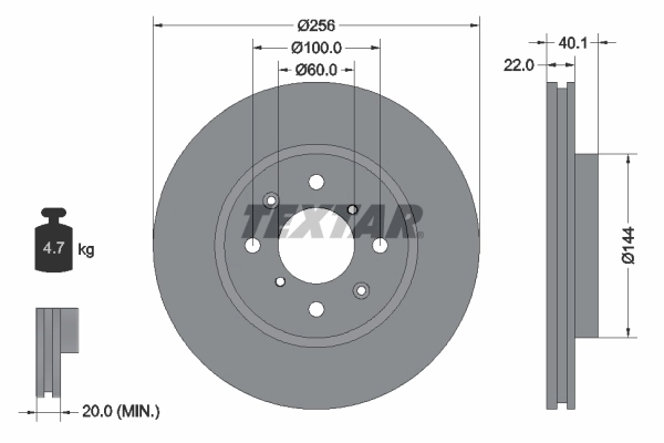 Precio del repuesto Disco de freno delantero Swift IV hatchback