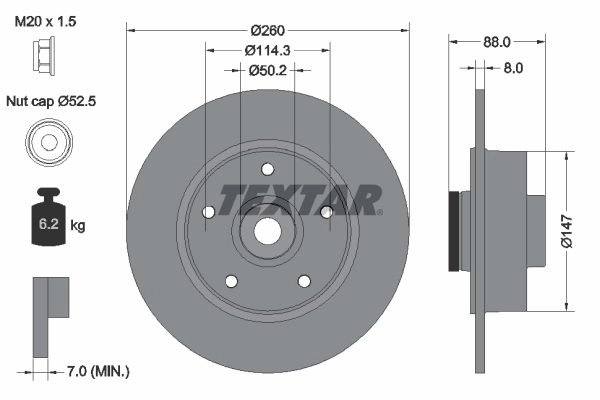 92196003 Textar