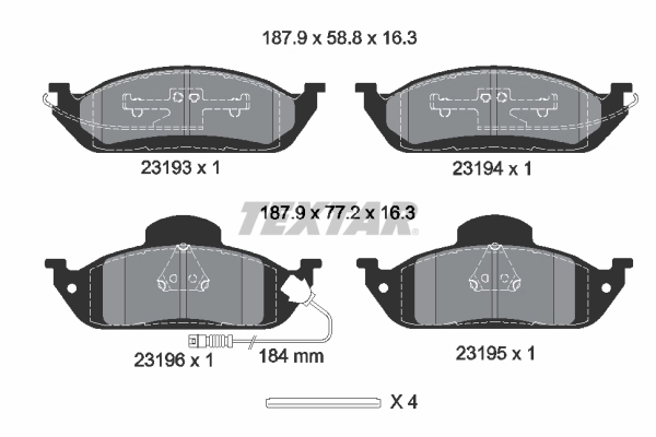 2319303 Textar