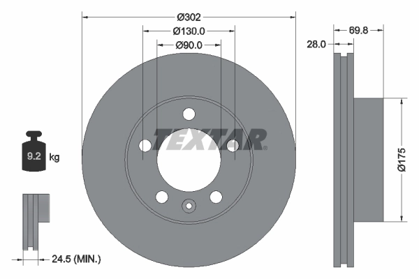 Comprar Disco de freno delantero Renault Master III FV a bajo precio