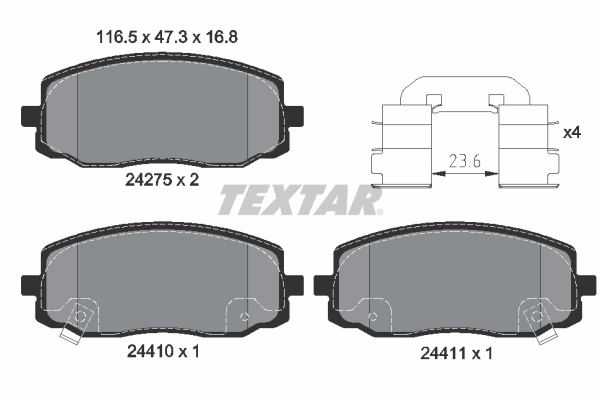 2427501 Textar