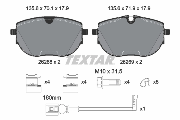 2626801 Textar
