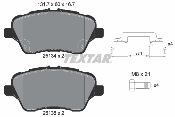 2513402 Textar