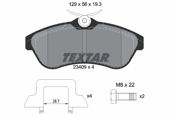 2340902 Textar