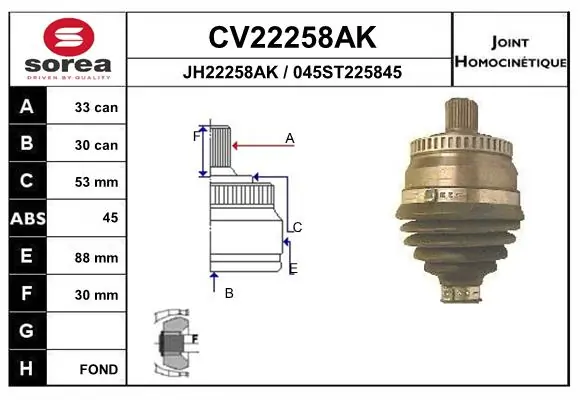 CV22258AK EAI