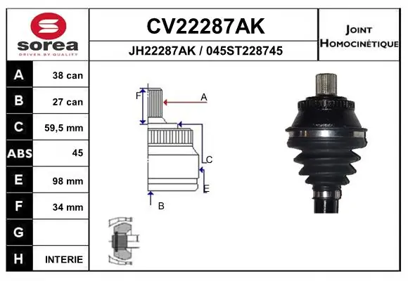 CV22287AK EAI
