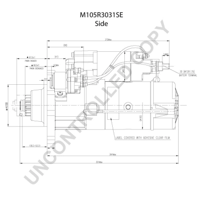 Comprar M105R3031SE Prestolite Motores de arranque