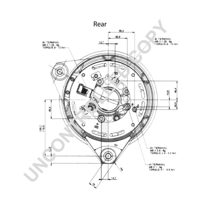 Alternador A013154740280 Mercedes