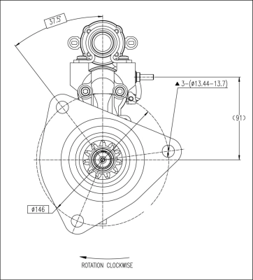  Motor de arranque Renault Trucks TRUCK PREMIUM 