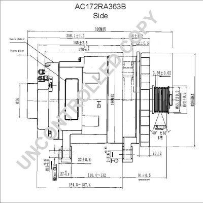 Alternador del motor Prestolite AC172RA363B precio, desde 387,93 EUR