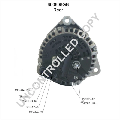 Alternador de coche para Mercedes S  C140