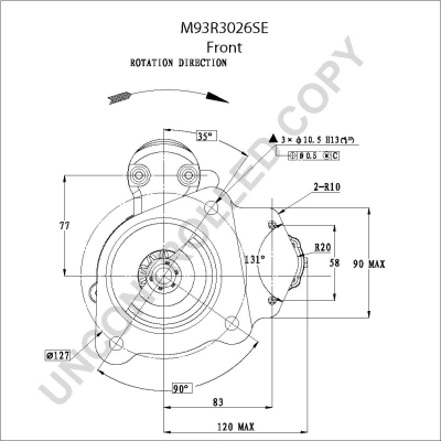 M93R3026SE Prestolite Arranque motores