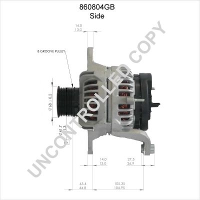 Alternador del motor Magneti Marelli MAN2032 precio, desde 181,15 EUR