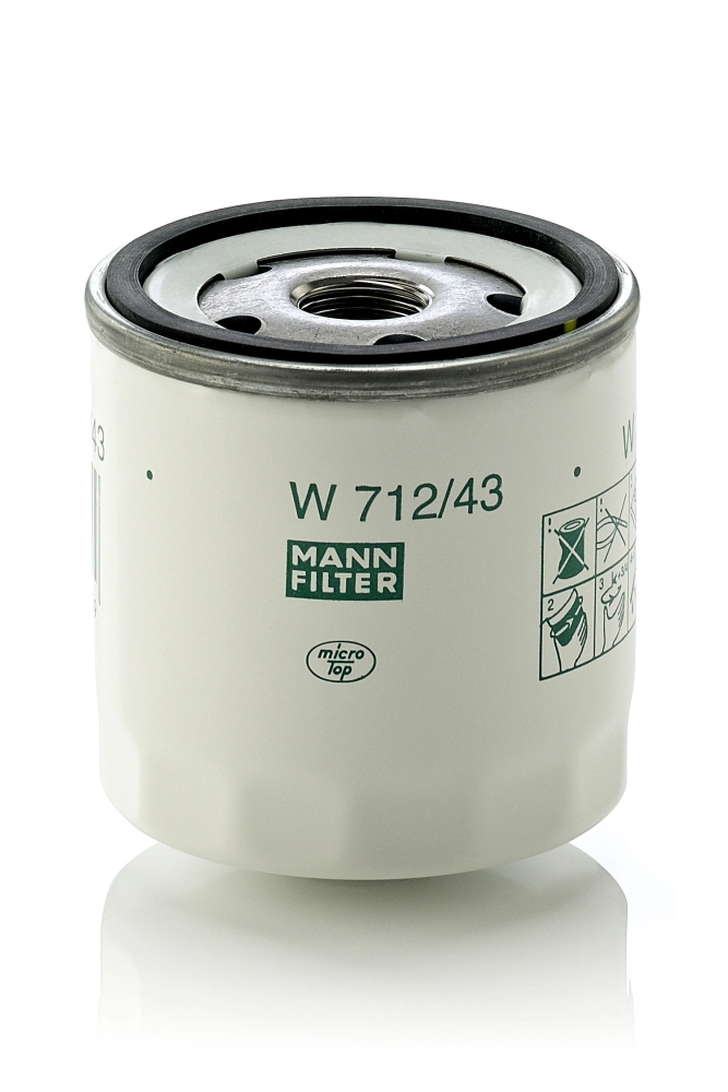 W71243 Mann-Filter Filtro aceite