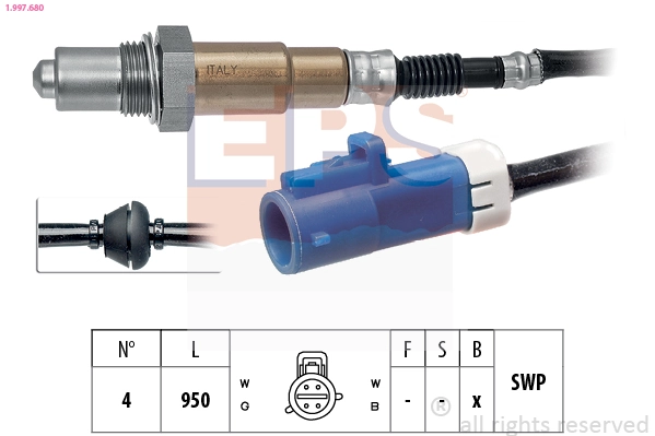 Sensor de oxígeno Ford Mondeo III hatchback comprar en España