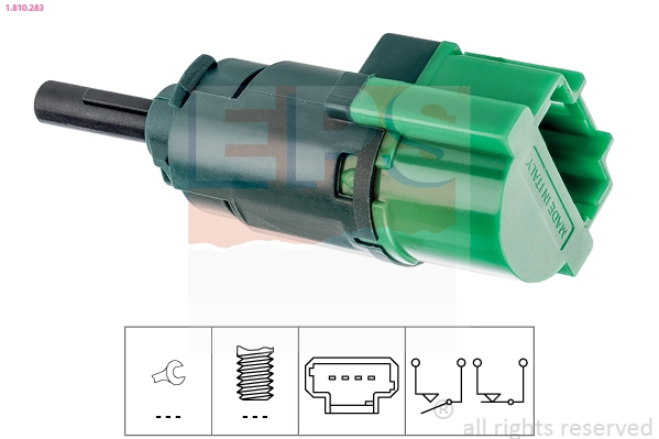Interruptor luz de freno Opel 9818232480