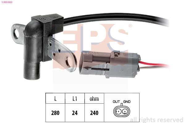 Sensor ckp Renault 21 