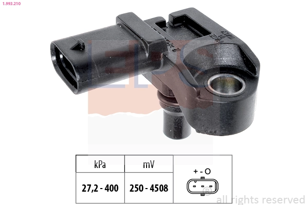 Sensor de presión de sobrealimentación APS116 Magneti Marelli