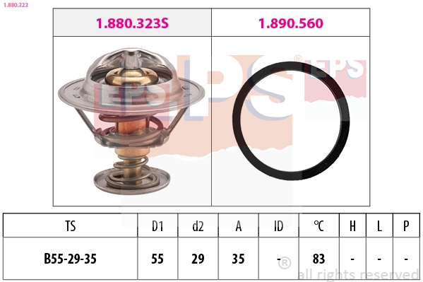 Comprar 063337 Fiat/Alfa/Lancia Termostato