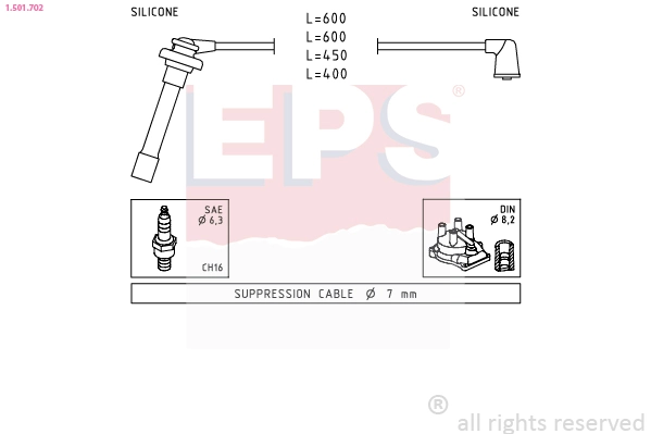 Cables de encendido Seiwa 73031