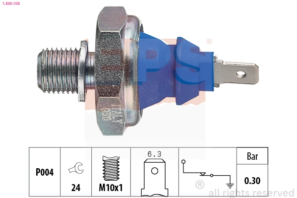 Sensor de aceite Vika 028919081D