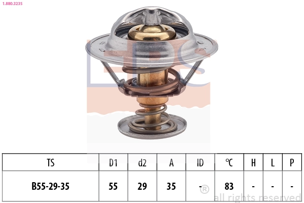 Termostato refrigerante para Fiat Ducato II (230)