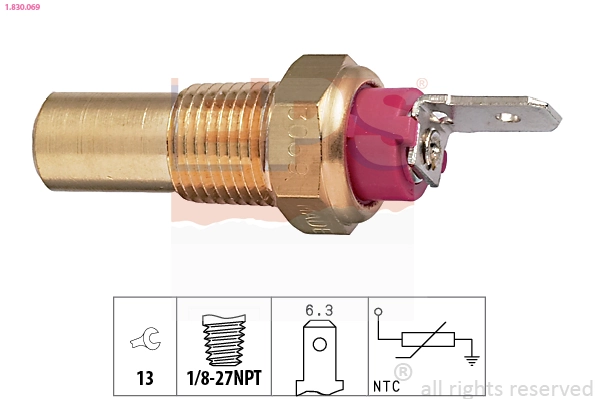 Sensor de temperatura del motor Transit  plataforma a bordo (1985-1992) original desde 8,23 €