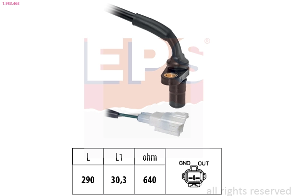 Captador de velocidad Toyota Yaris  (2011-2020)