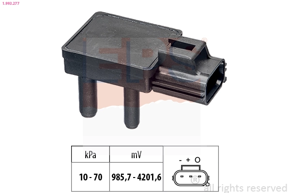 Sensor de presion gases de escape Y64518215B Mazda