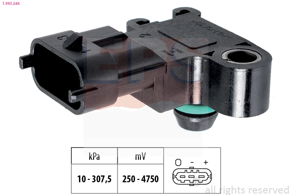 Sensor de presión del colector de admisión U20218211 Mazda